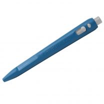Detectable Elephant Retractable Pens - Gel Ink (Pack of 50) - Blue Ink, Blue Housing, no Clip