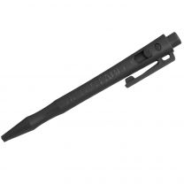 Detectable HD Retractable Pens - Standard Ink (Pack of 50) - Black Ink, Black Housing, Clip