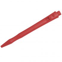 Detectable HD Retractable Pens - Standard Ink (Pack of 50) - Red Ink, Red Housing, no Clip