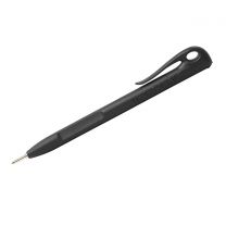 Detectable One-Piece Pens (Pack of 50) - Blue Ink, Black Housing, Clip