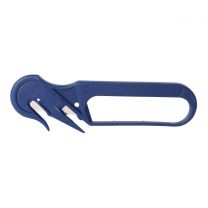 Detectable Safety Knives with Enclosed Blade SK106 (Pack of 5) - Blue