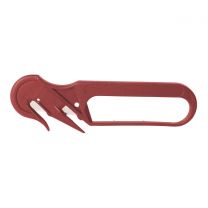 Detectable Safety Knives with Enclosed Blade SK106 (Pack of 5) - Red