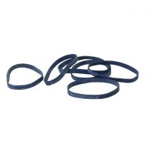 Detectable Rubber Bands (Pack of 50) - 110 x 6 x 1mm (4.33 x 0.23 x 0.03")