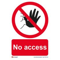 'No Access' Sign