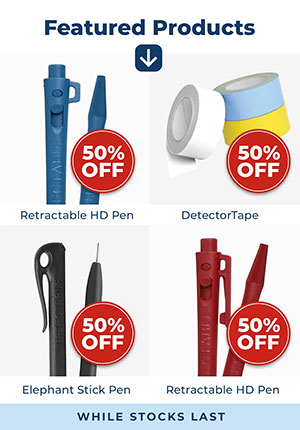 Detectamet April Sale - 50% Off Detectable Products