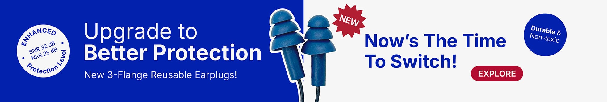 Metal Detectable Earplugs
