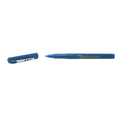 Detectable Permanent Fine Markers (Pack of 10) - with Metal Clip