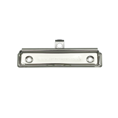 Chrome Economy Clipboard Clips - 120 x 30 mm (4.72 x 1.18”)