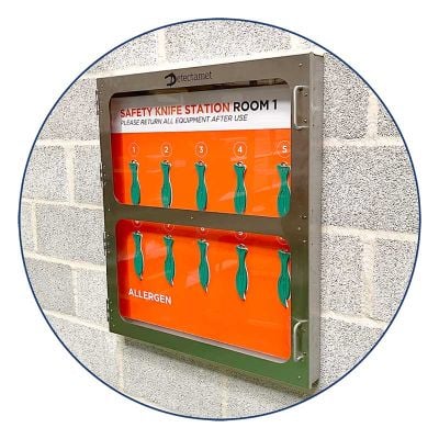 Security Cage - Magnetised Acrylic Door 