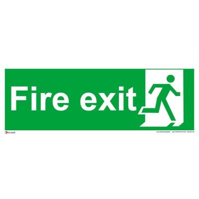 Fire Exit Sign