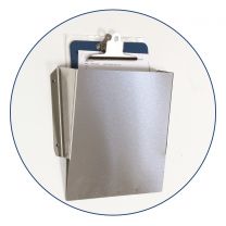Stainless Steel Wall Mountable File Pocket